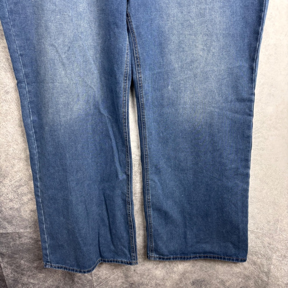 Long Tall Sally Denim Wide Leg High Rise Jeans US Plus Size 20 NWT - Picture 5 of 9